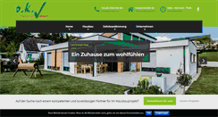 Desktop Screenshot of ok-haus.at