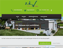 Tablet Screenshot of ok-haus.at